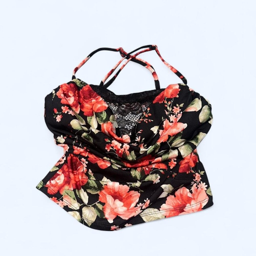 Haute Monde Floral Lace Cami